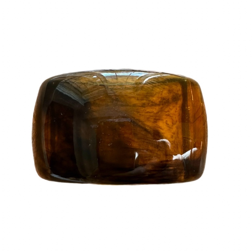 LOFT amber swirl wide cuff bracelet, hinged bangle bracelet with metallic clasp - Picture 3 of 5